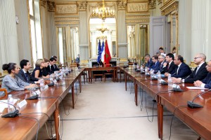 Rencontre à Paris entre les présidents de la région Ile-de-France et du Conseil de région de Casablanca-Settat