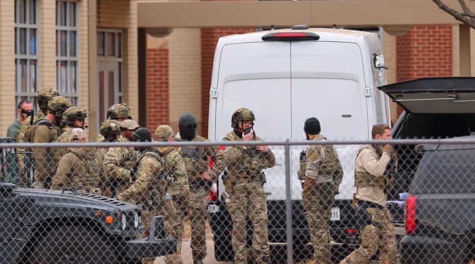 عملية احتجاز الرهائن داخل كنيس في تكساس