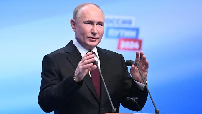 الرئيس الروسي الحالي فلاديمير بوتين