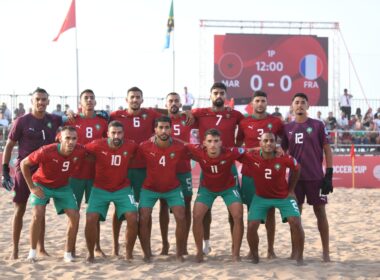 المنتخب الوطني لكرة القدم الشاطئية بكأس الدار البيضاء الدولية